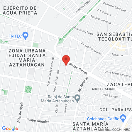 Muebles Medicos Gonzalez map