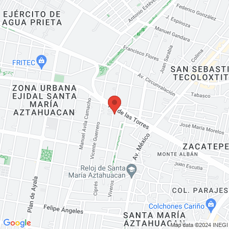 Consultorio Médico, Especialidad. map