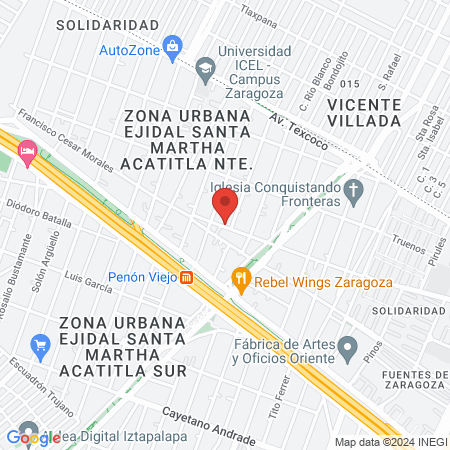 Penelope Look Center map