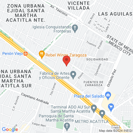 Be Studio CDMX map