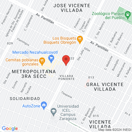 Centro quirofisico map
