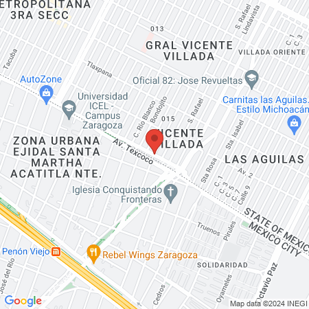 Carlos González Pérez map