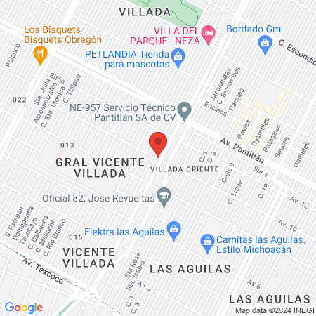 Victor Franklin Garcia Ramirez map