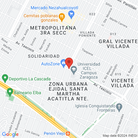 Clínica Veterinaria y Estética Canina Texcocan map