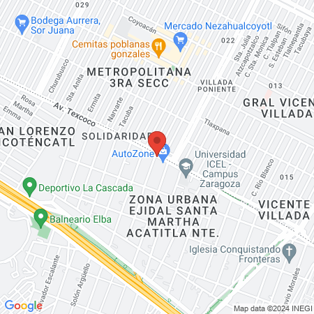 Veterinaria y Estética "Silverado" map