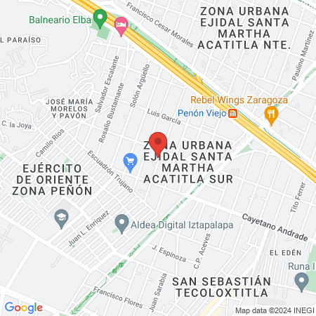 SPA & Uñas Bella map