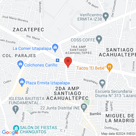 Barbería E.T house map