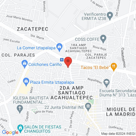 Centro Veterinario Arguelles map
