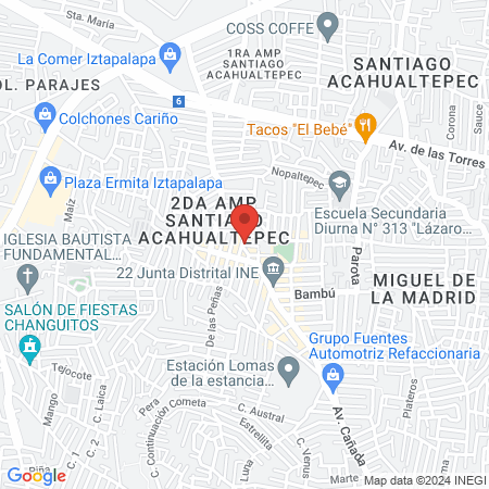 ESTÉTICA UNISEX *MUJER BONITA* map