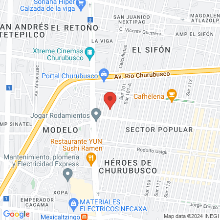 Pablo Olvera Espinoza Olvera Espinoza Cirujano General map