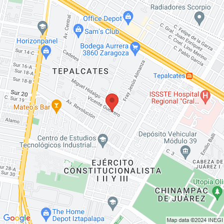 El Menorcito Barber Shop map