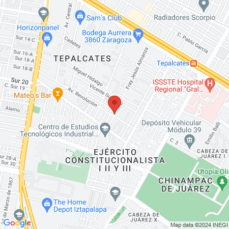 Carpita Barber shop map