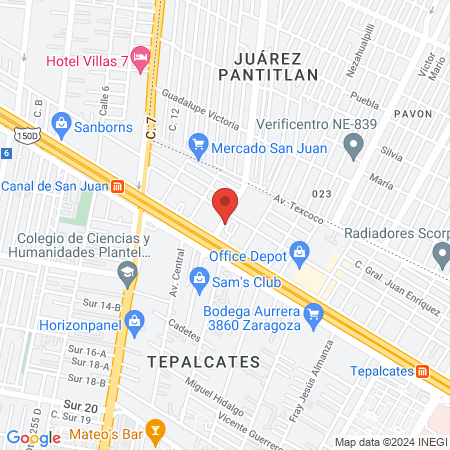 Salud y Fuerza GYM map