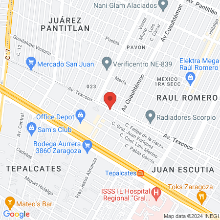 King Desing Barber map