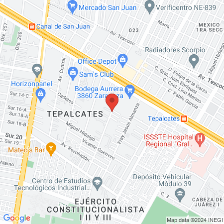 Consultorios Privados dentales map