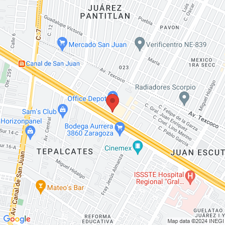 Dental Cliniqué map