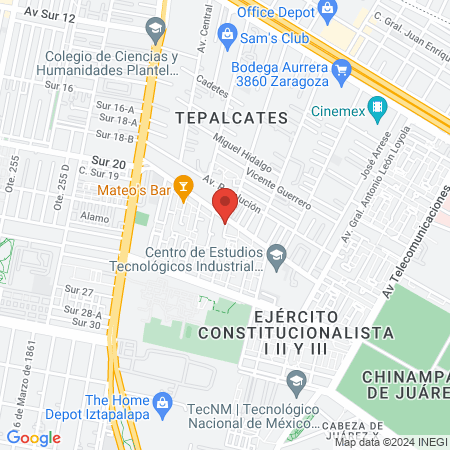 Consultorio dental Odeyka map