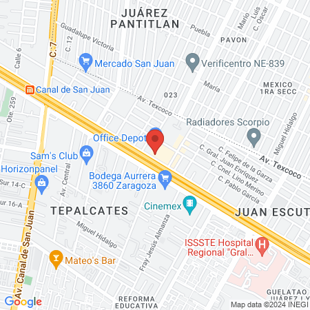 Podología Integral map