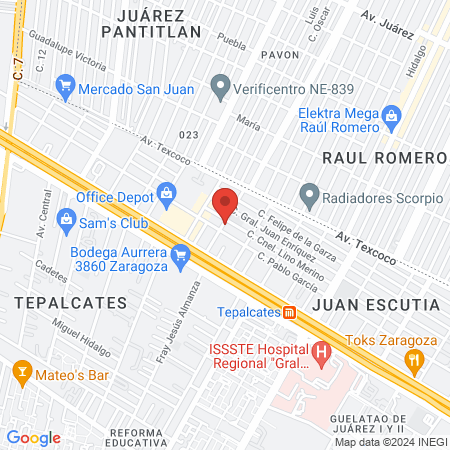 Consultorio Médico Colonia Juan Escutia map