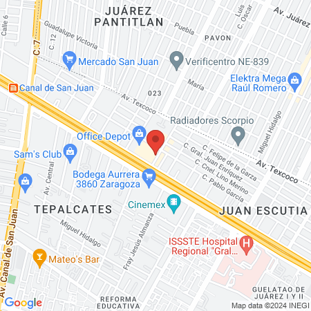 Clínica Veterinaria Animalandia map