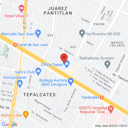 CLINICA VETERINARIA HANDY map