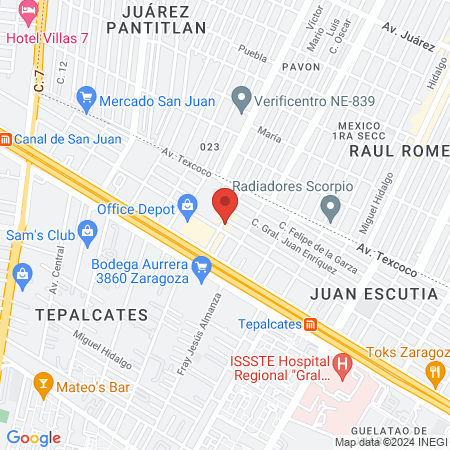 Hospital Veterinario "C.H.V" map