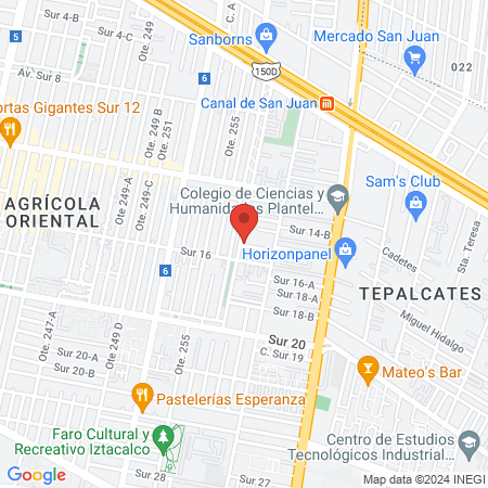 Servicio veterinario integral map