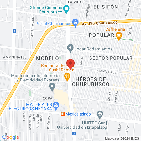 Consultorios Médicos map
