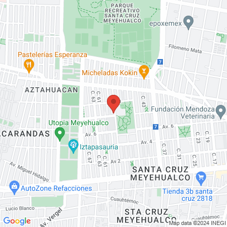 CONSULTORIO MEDICO GENERAL map