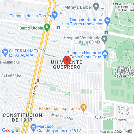 Uñas Bet map