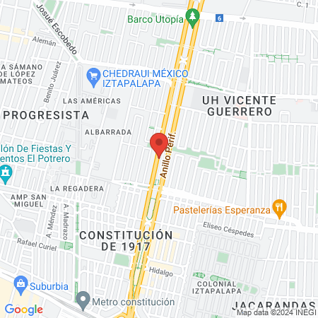 Estetica Unisex Julio map