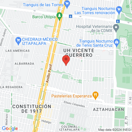 Odontología especializada Dr Daniel Betancourt map