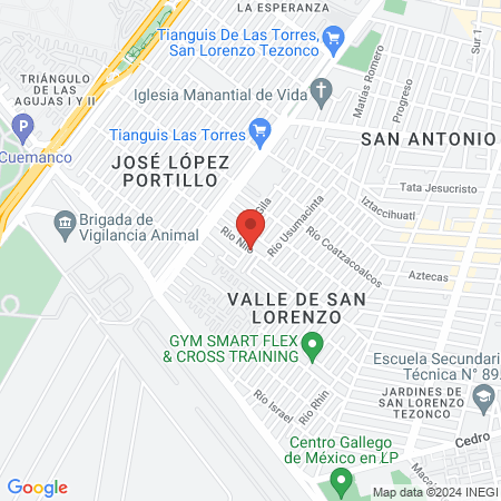 Estética Johrdana map