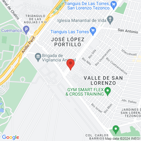 Podología Ángeles map