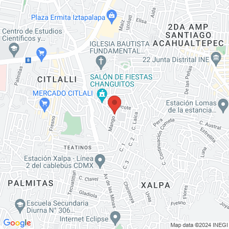 Carvel Nail's and Lashes map