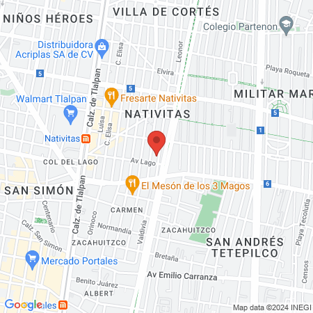 Dra. Diana Georgina Garduño García, Dentista - Odontólogo map