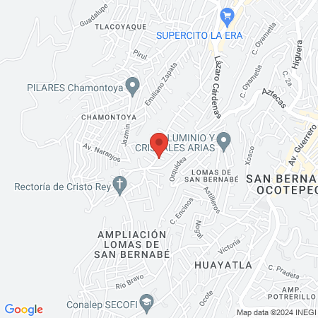 Estética y barbería Gaby Gaby map