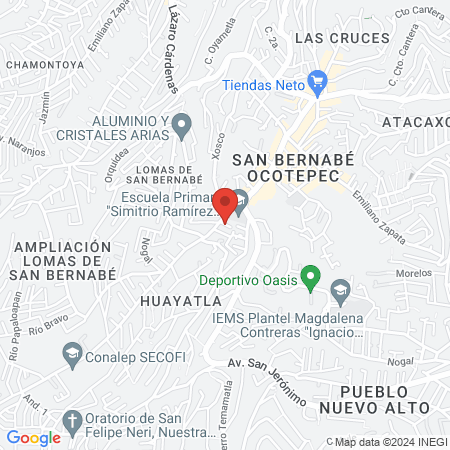 Glam AtHomeBarber's map