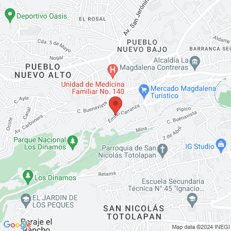 Rianda Sanación map