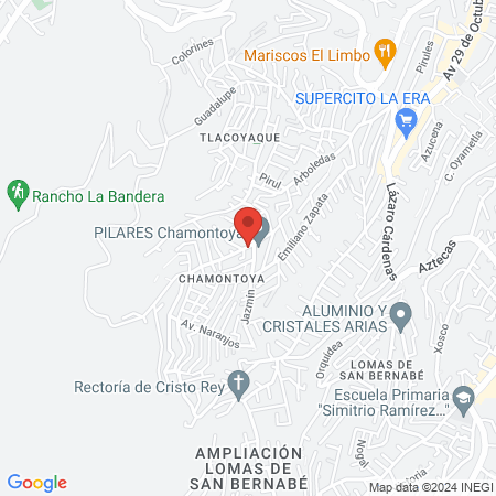 Cirujano dentista Chamontoya map