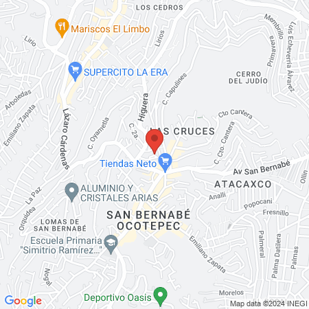 Dr. Juan Carlos Mendoza Chávez map