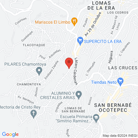 Veterinaria Zafari map