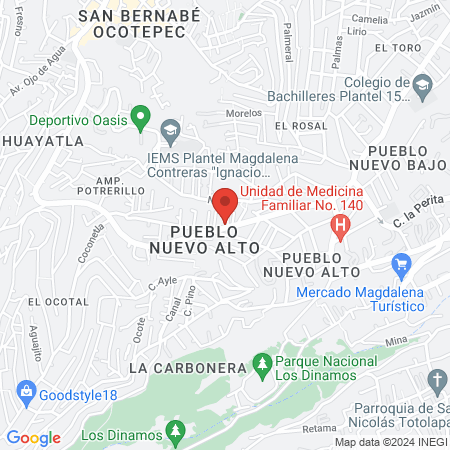 Consultorio Dental, ortodoncia e implantes map