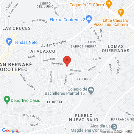 Estetica Unisex Capelo map