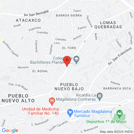 Peluquería, Barberia y Estética FEM FO map