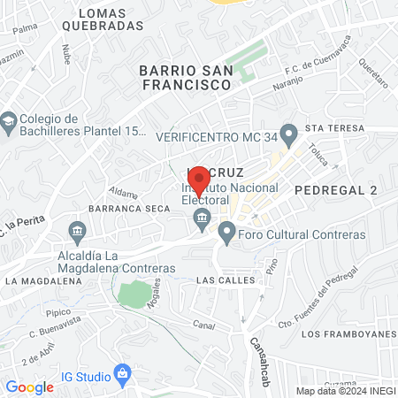 Studio 3 coronas barber shop map