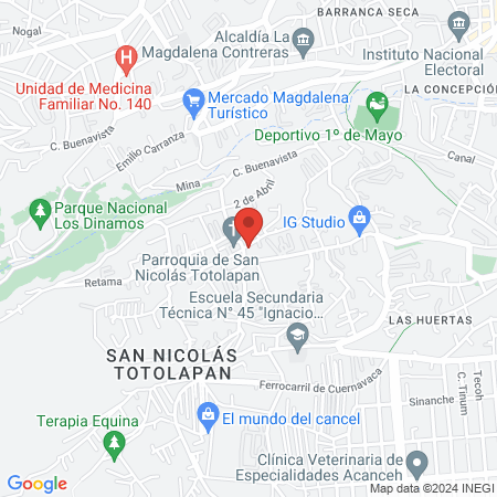 Brincolines, camas elasticas map