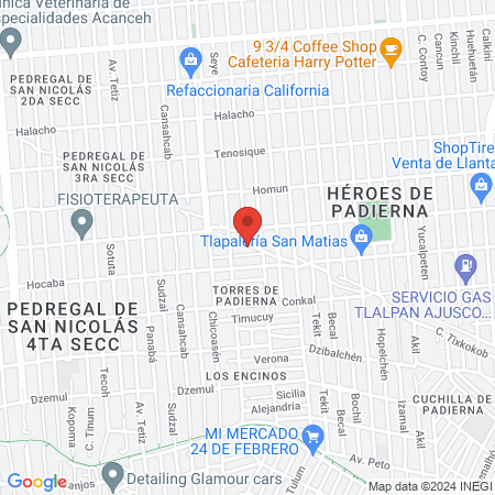 Be yourself Dance Studio map