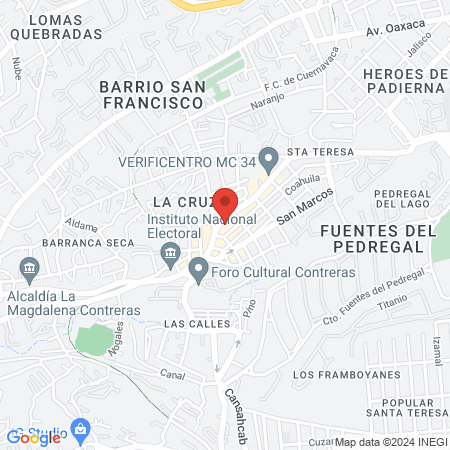 Dentistería (La Cruz) map
