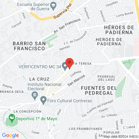 Hospital Veterinario Dogtor map